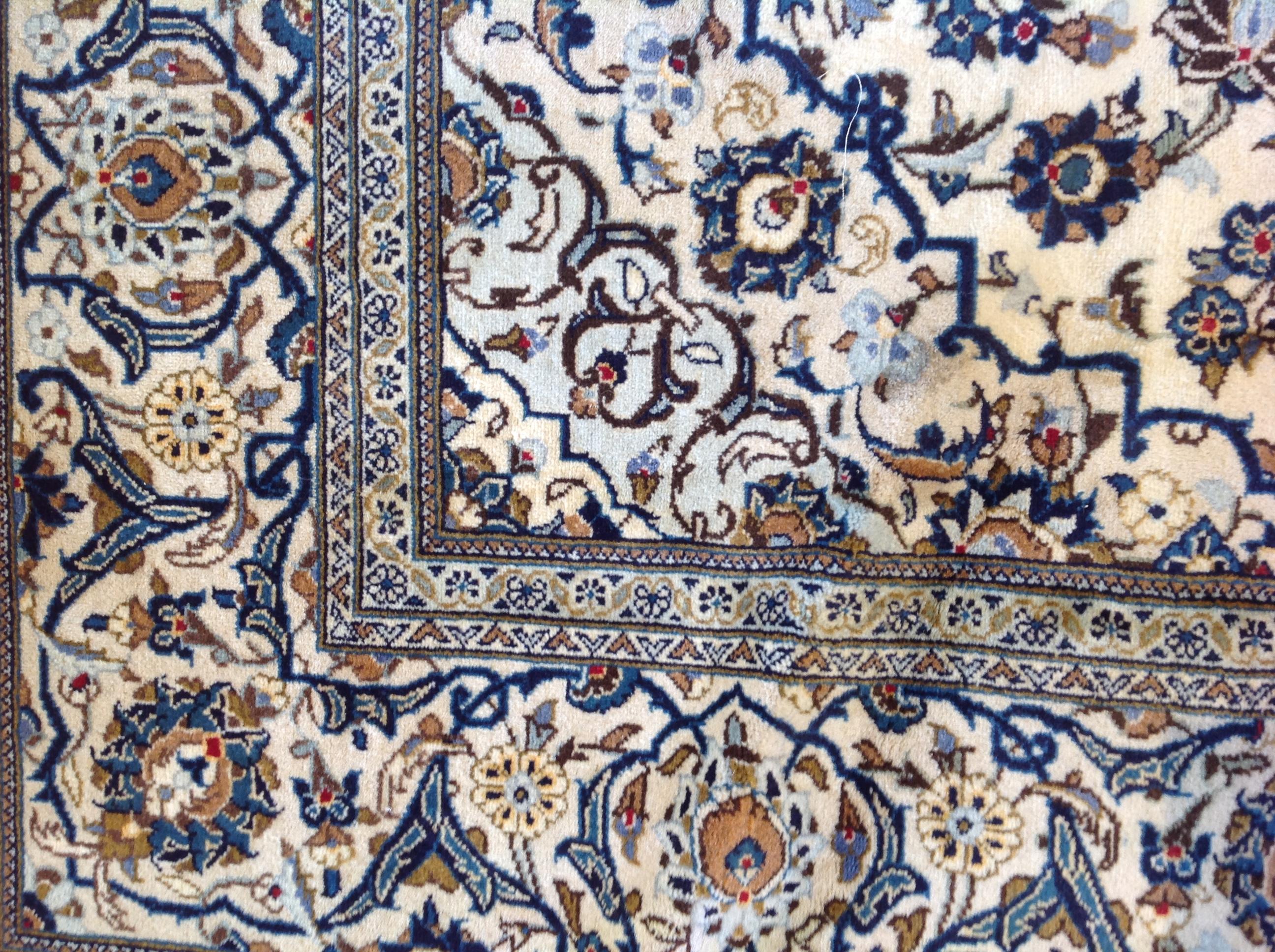 Vitage Kashan-Teppich  (Persisch) im Angebot