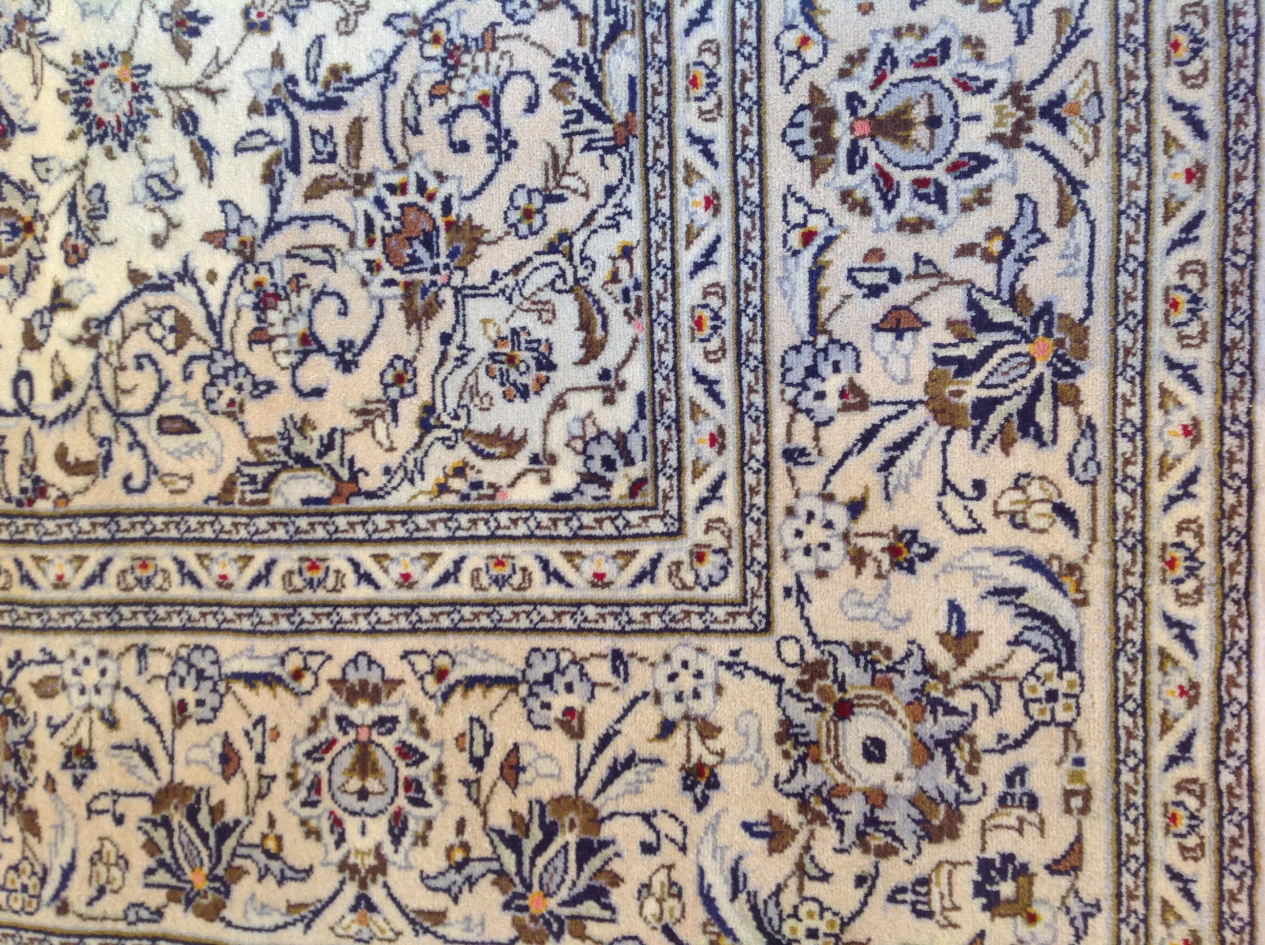 Vitage Kashan-Teppich  (20. Jahrhundert) im Angebot