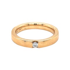 Vitale 1913 18 Karat Gelbgold Diamant-Ring