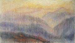 In montagna, Pittura, Acrilico su tela
