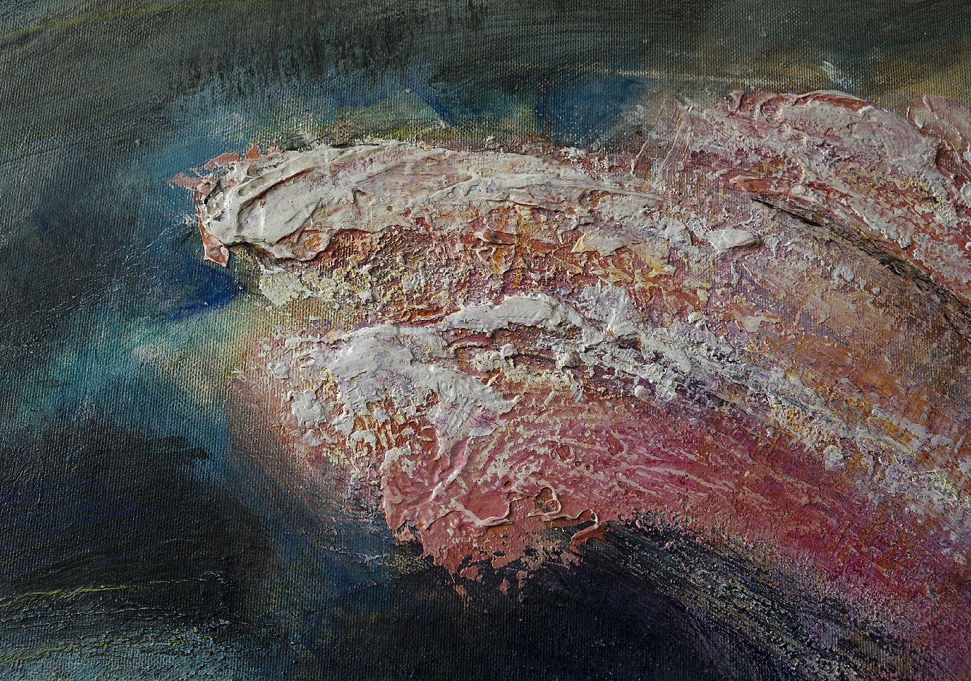 Interazione, Pittura, Acrilico su tela - Painting Astratto di Vitaliy Pryzant