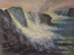  The Power of Niagara , peinture  l'acrylique sur toile