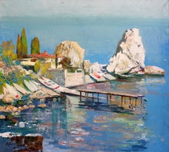 Bay de Chekhov. 1976, toile, huile, 90 x 100 cm
