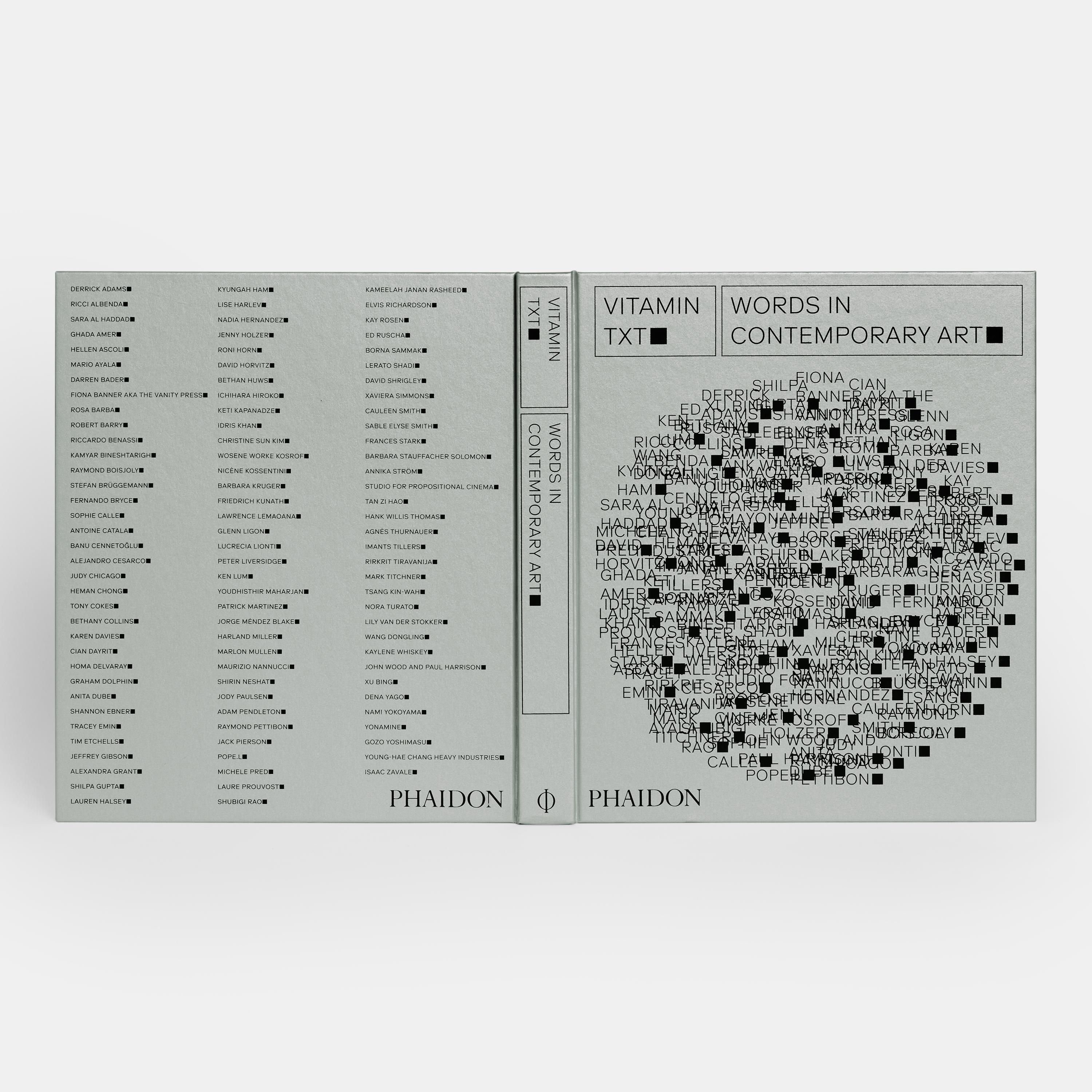 Paper Vitamin Txt Words in Contemporary Art For Sale