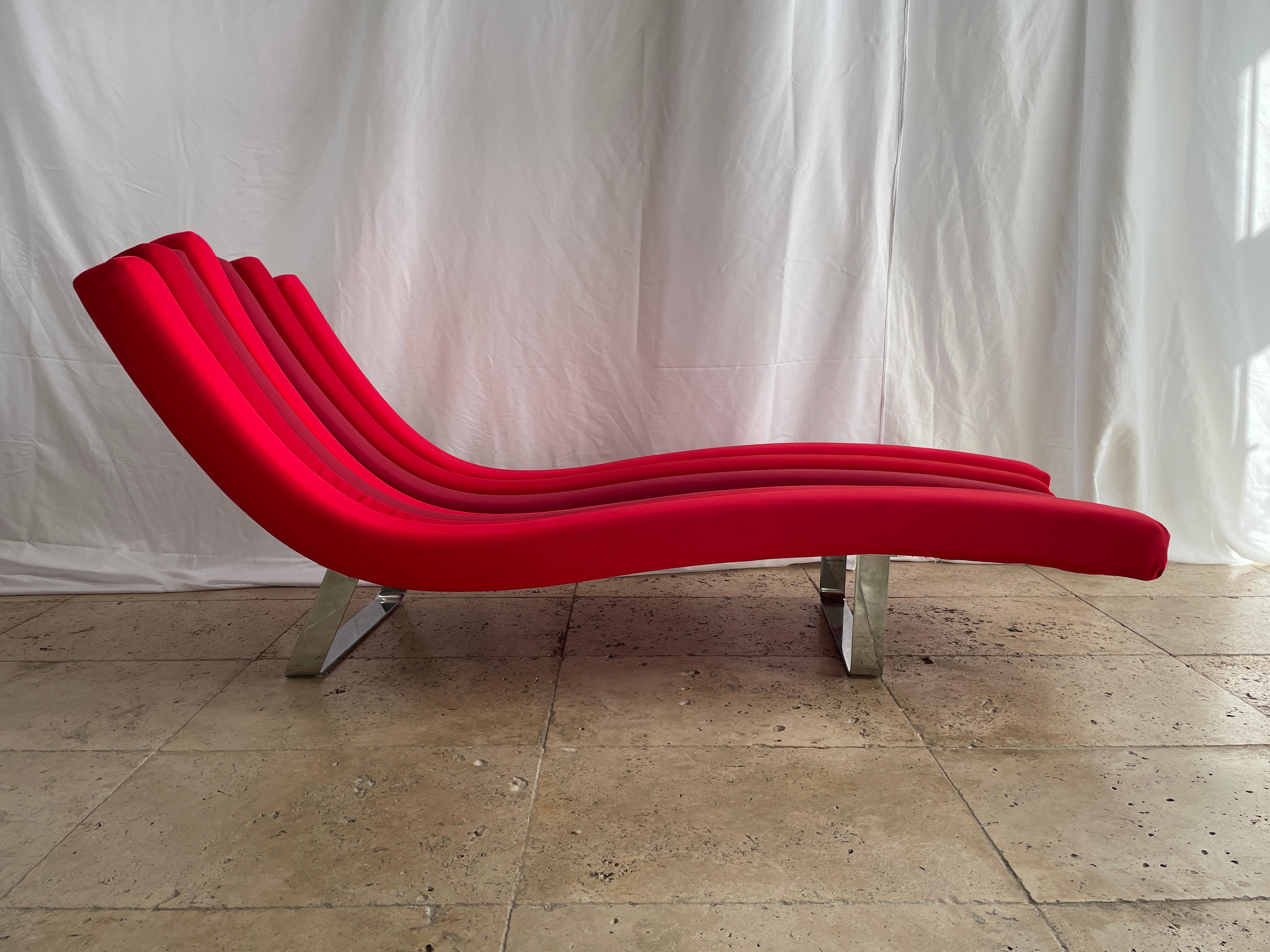 Mid-Century Modern Vitamine Chaise Longues by Roche Bobois, France