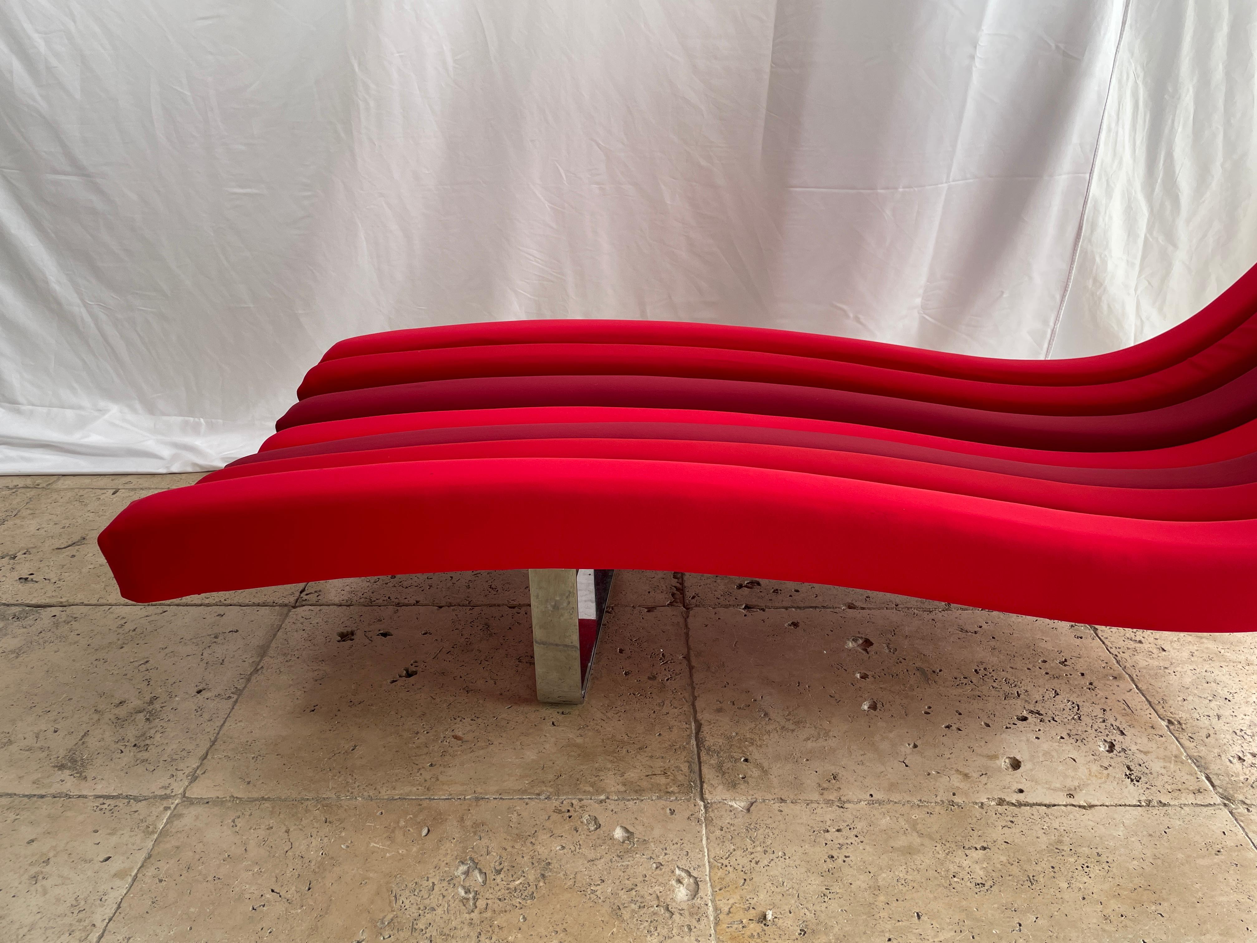 Contemporary Vitamine Chaise Longues by Roche Bobois, France