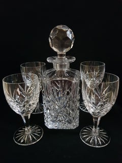 Vitange Bohemian Brilliant Cut Crystal Drinking Set