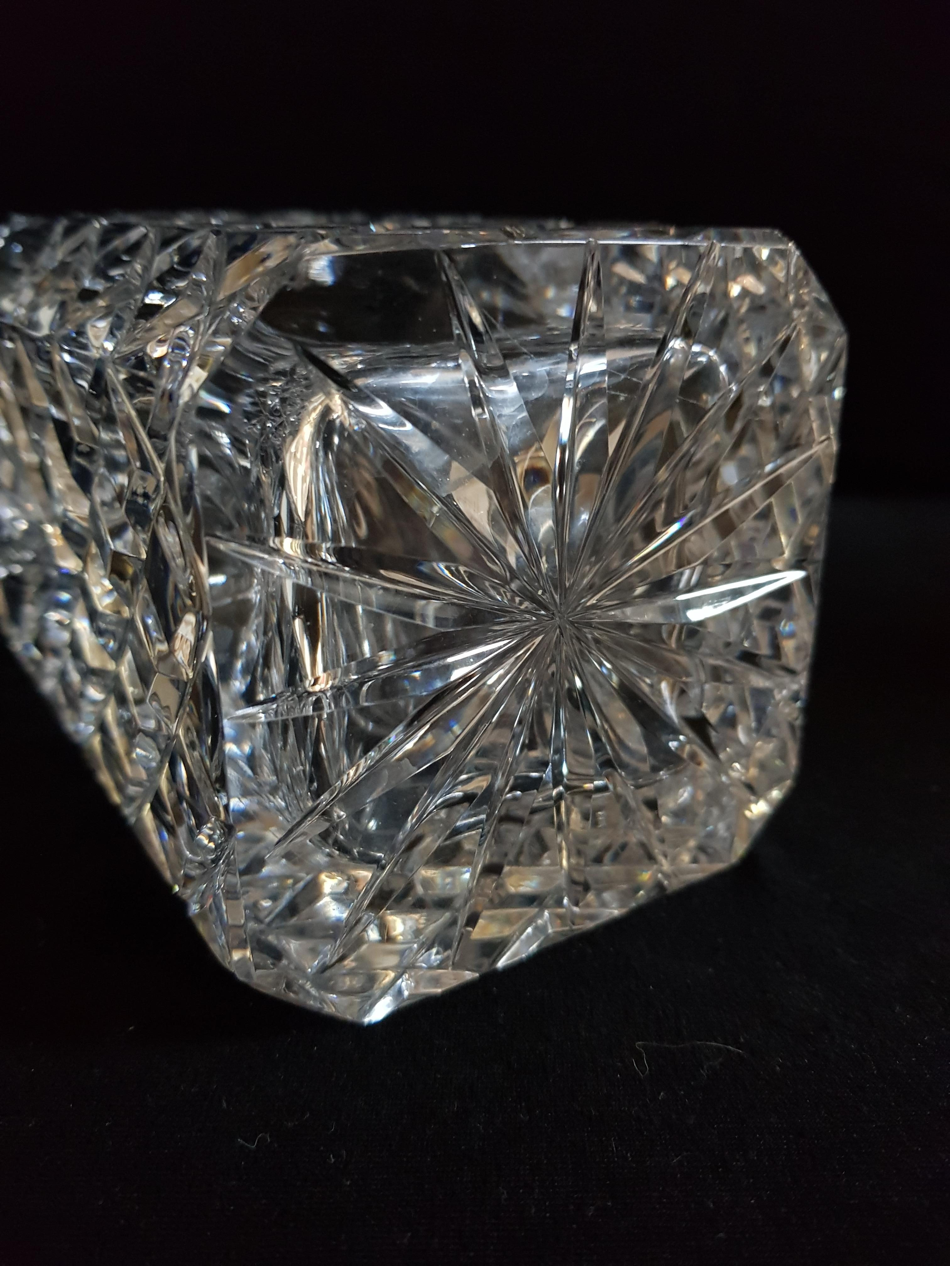 Mid-20th Century Vitange Bohemian Brilliant Cut Crystal Drinking Set For Sale