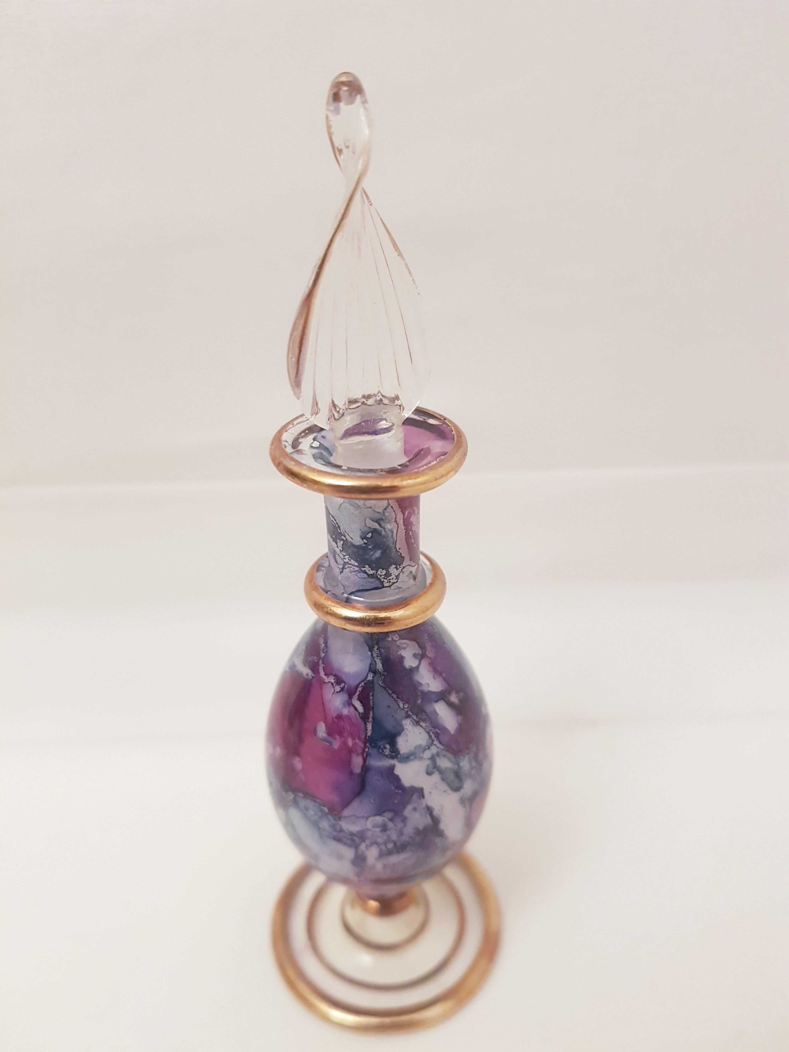 Parfümflaschen aus böhmischem Glas (Sonstiges) im Angebot