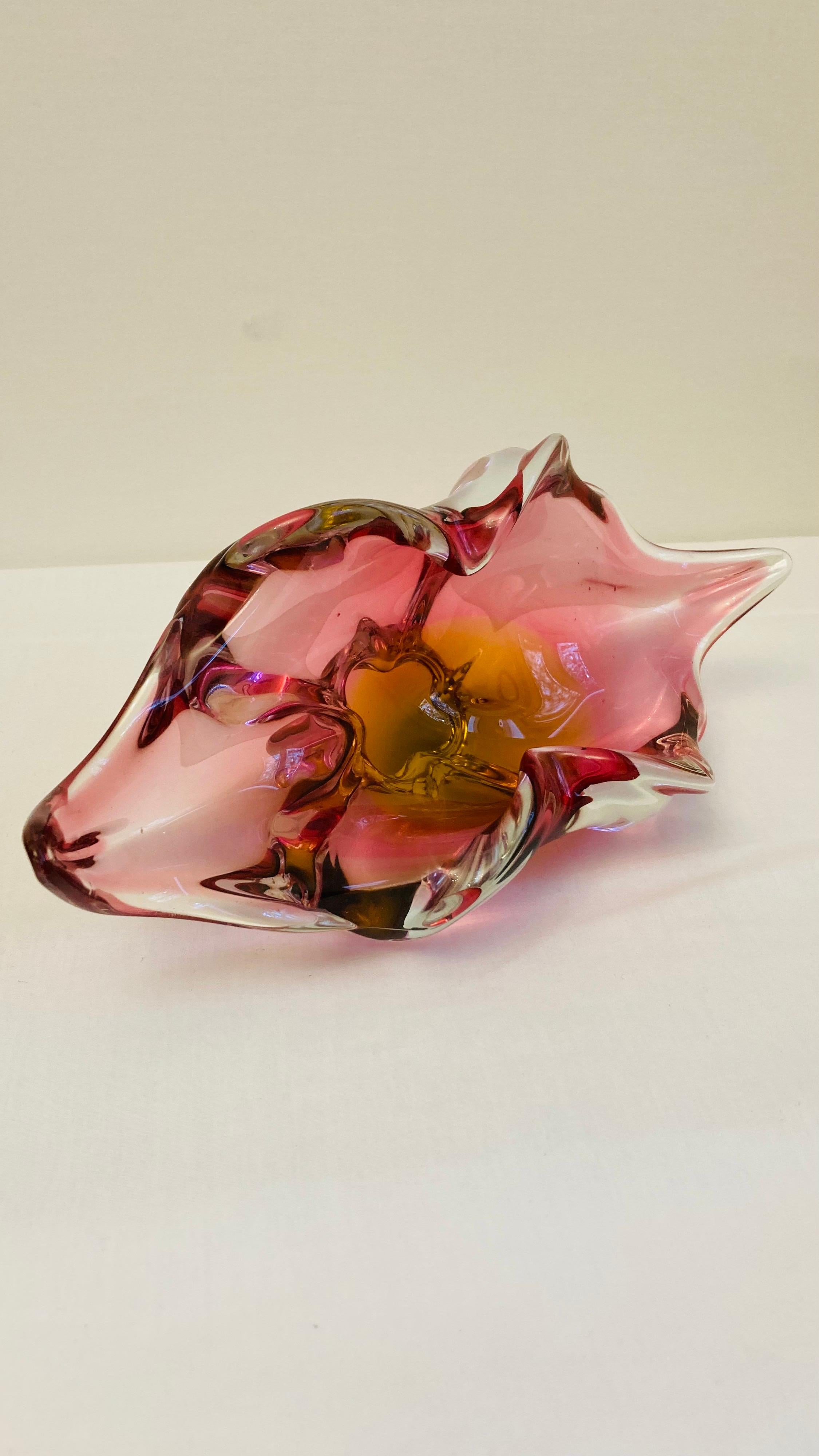 Vitange Bohemian Somerso Bowl In Excellent Condition For Sale In Grantham, GB