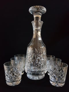 Vitange Brilliant Hand Cut Bohemian Crystal Drinking Set