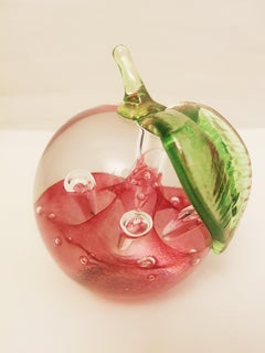 Vitange Caithness Scotland Glass Apple