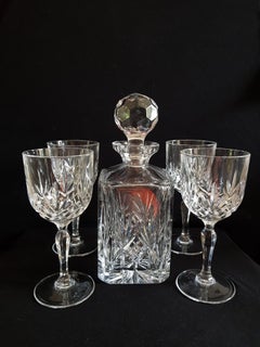 Vitange Cut Crystal Vine Set