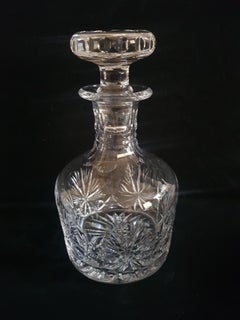 Vitange Edinburgh Crystal Patern Cut Decanter