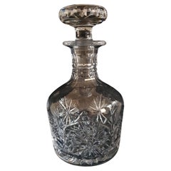 Vintage Vitange Edinburgh Crystal Patern Cut Decanter