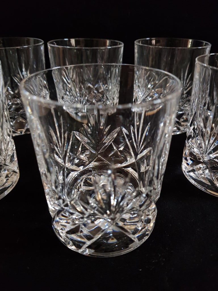 Vitange Edinburgh Cut Crystal Drinking Set For Sale 3