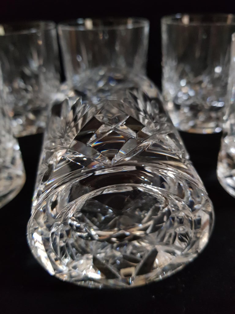 Vitange Edinburgh Cut Crystal Drinking Set For Sale 4