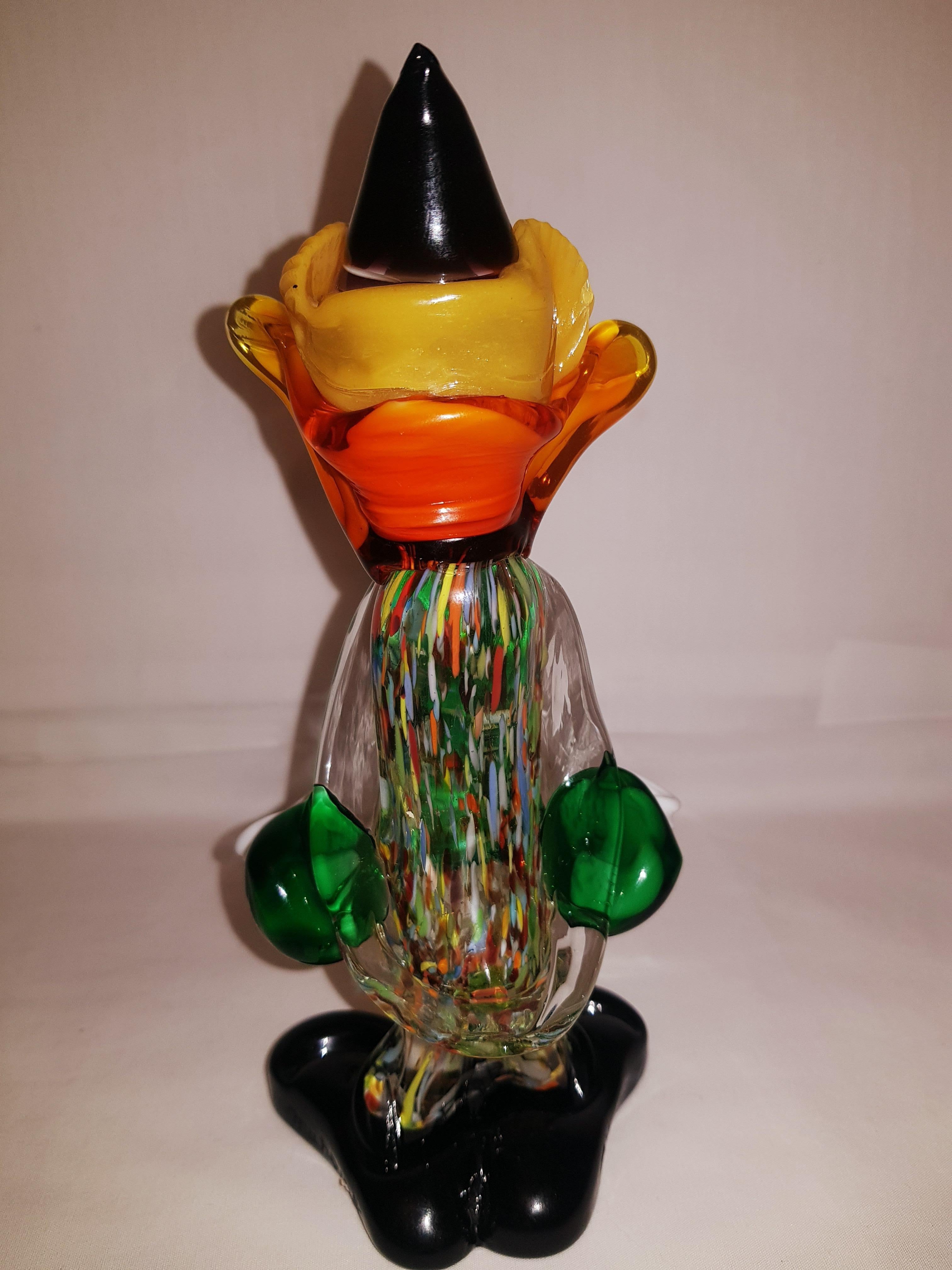 Vitange Clowns aus echtem Muranoglas im Angebot 5