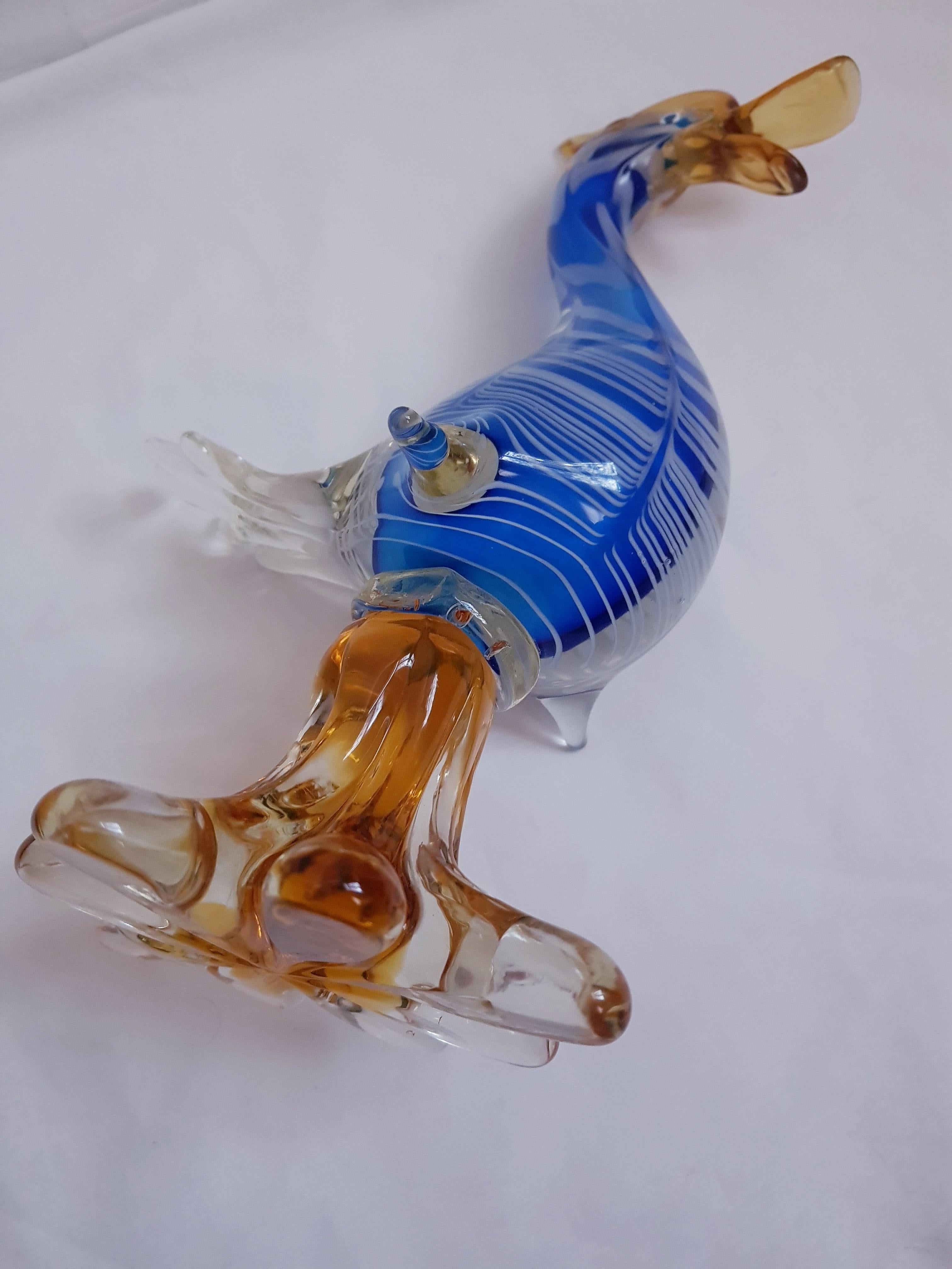 Vitange Genuine Murano Glass Duck For Sale 1