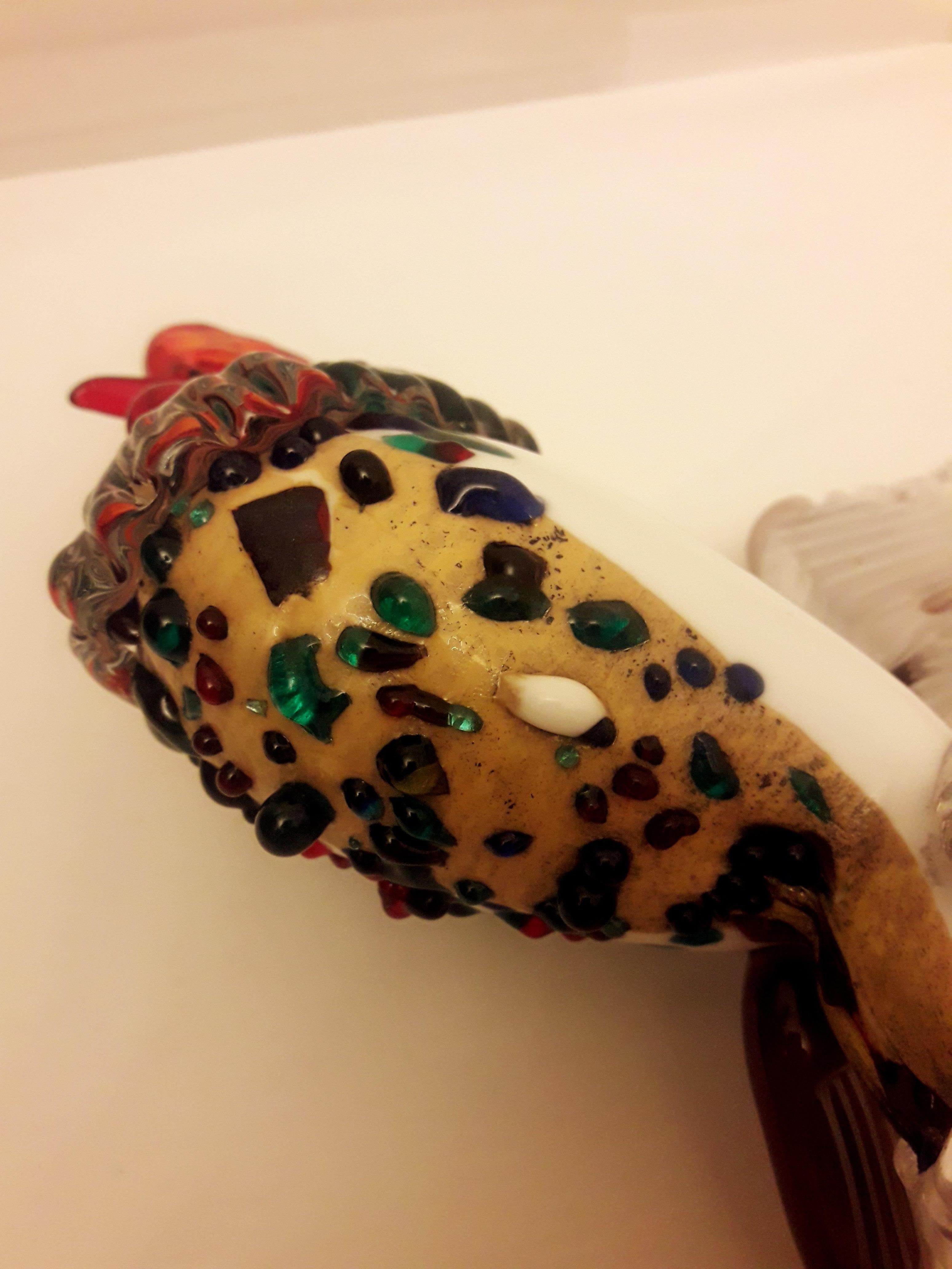 Other Vitange Genuine Murano Glass Rooster