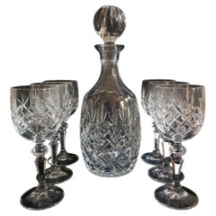 Vitange Hand Cut Crystal Drinking Set