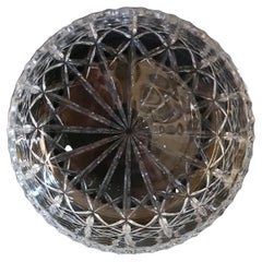 Vitange Large Hand Cut Foreign Crystal Bowl