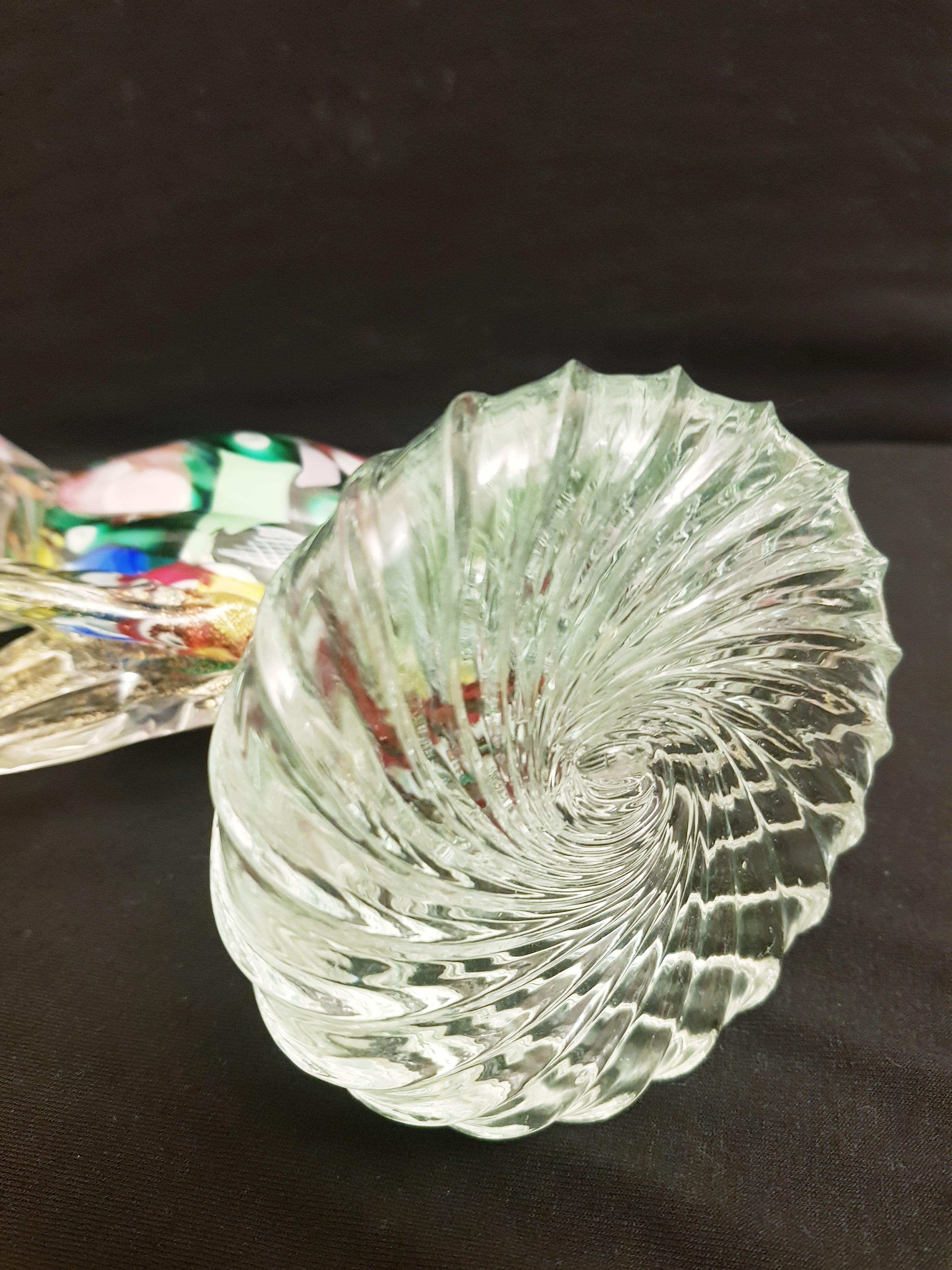 Middle of century murano glass Byzantino bird (A.Ve.M) For Sale 2