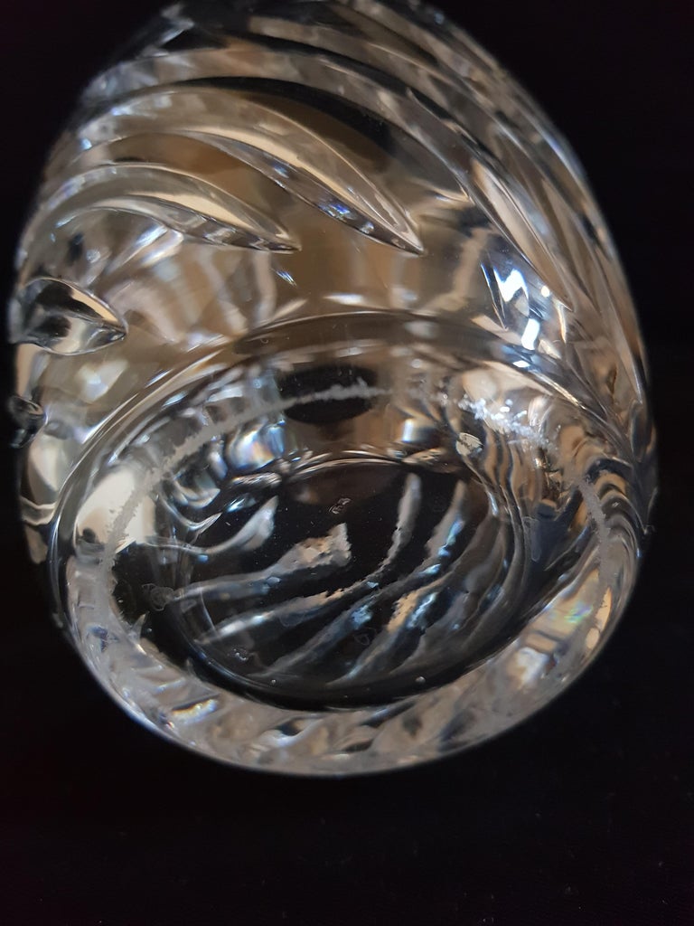 Vitange Royal Doulton Crystal Vase For Sale at 1stDibs royal doulton