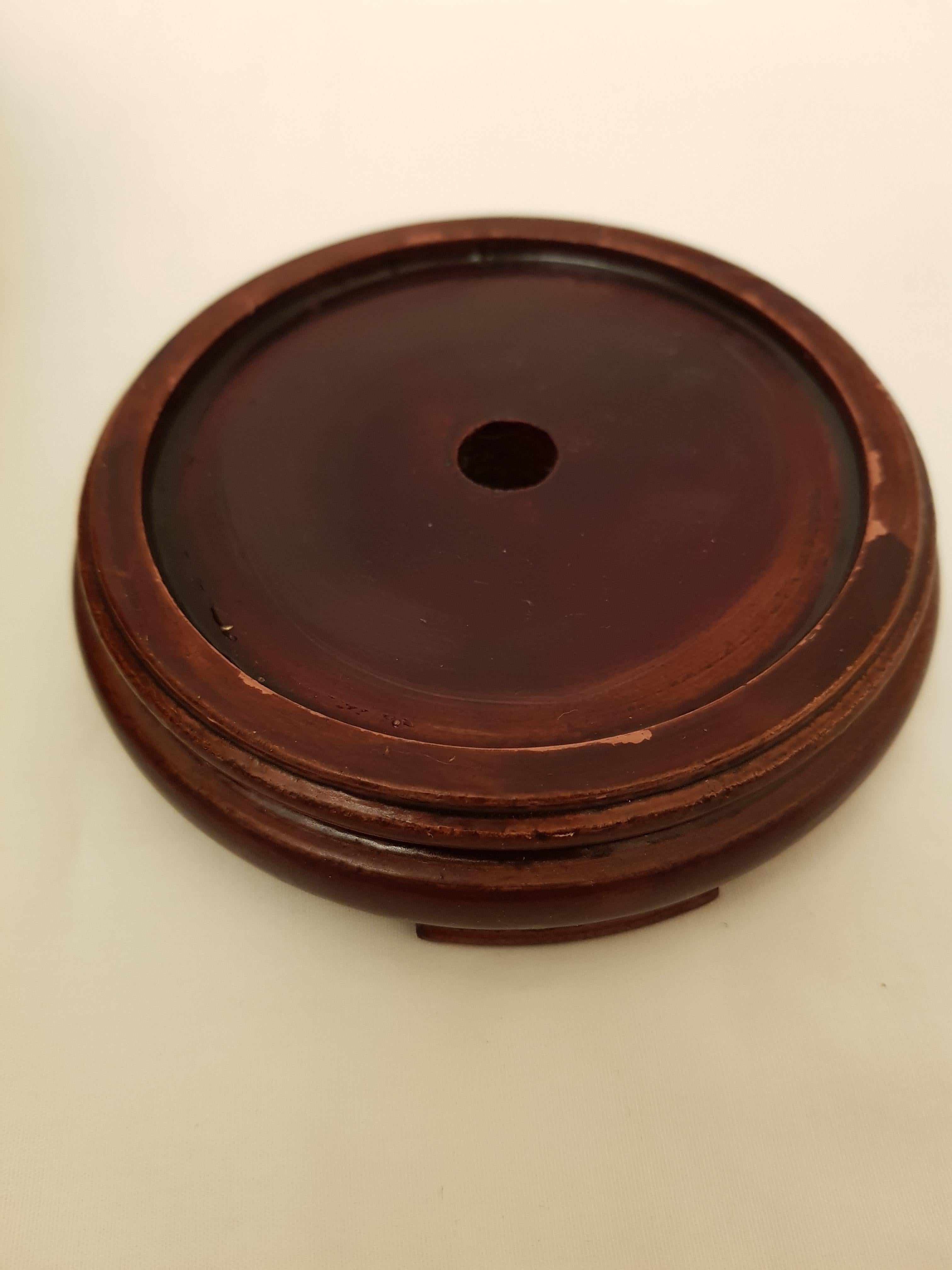 Arts and Crafts Vitange Satsuma Japonese large Ceramic Egg