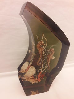 Vitange Seahorses Resin Large Paperweigth