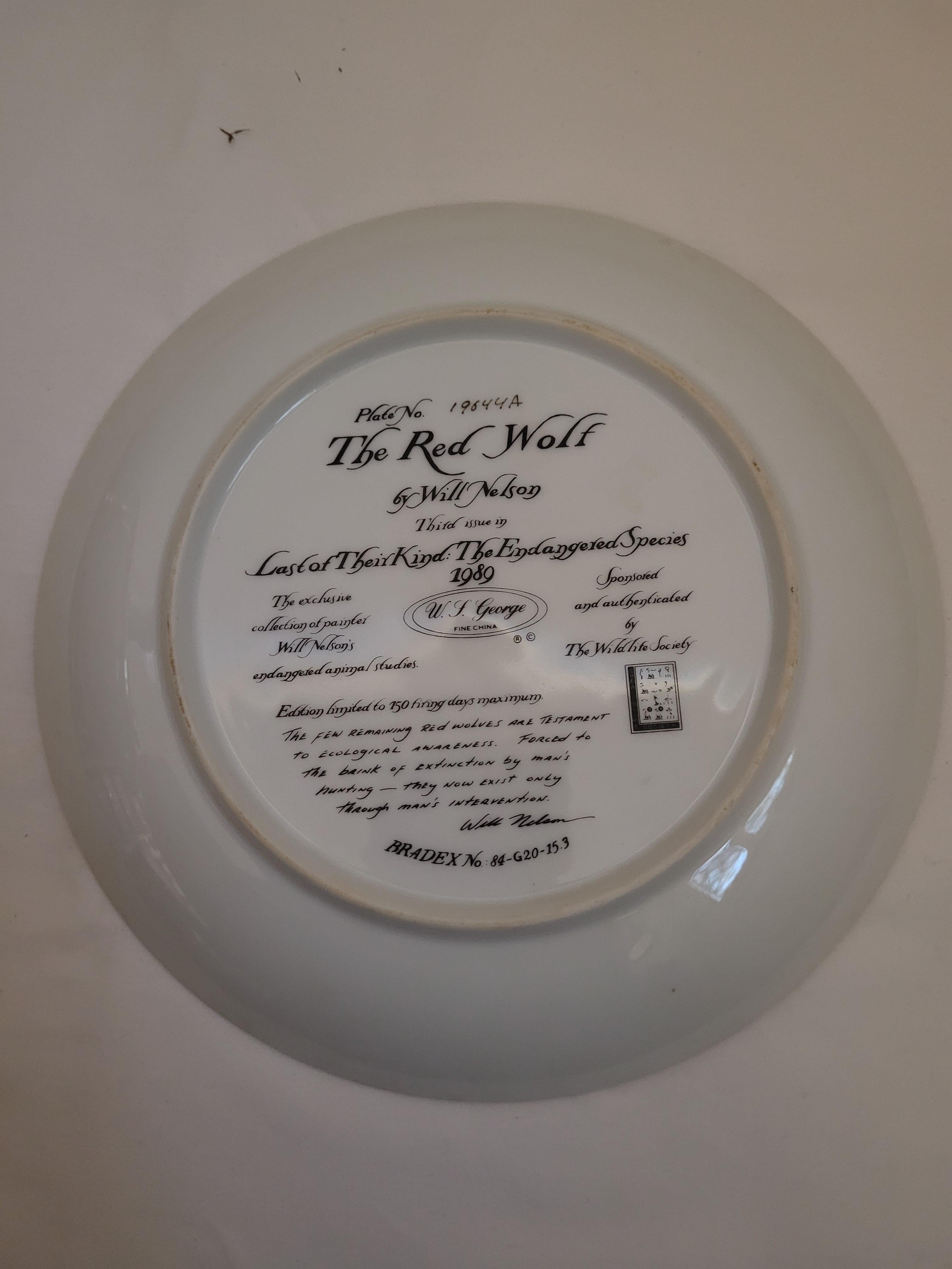 Vintage Signed Ceramic Decorative Plates For Sale 1