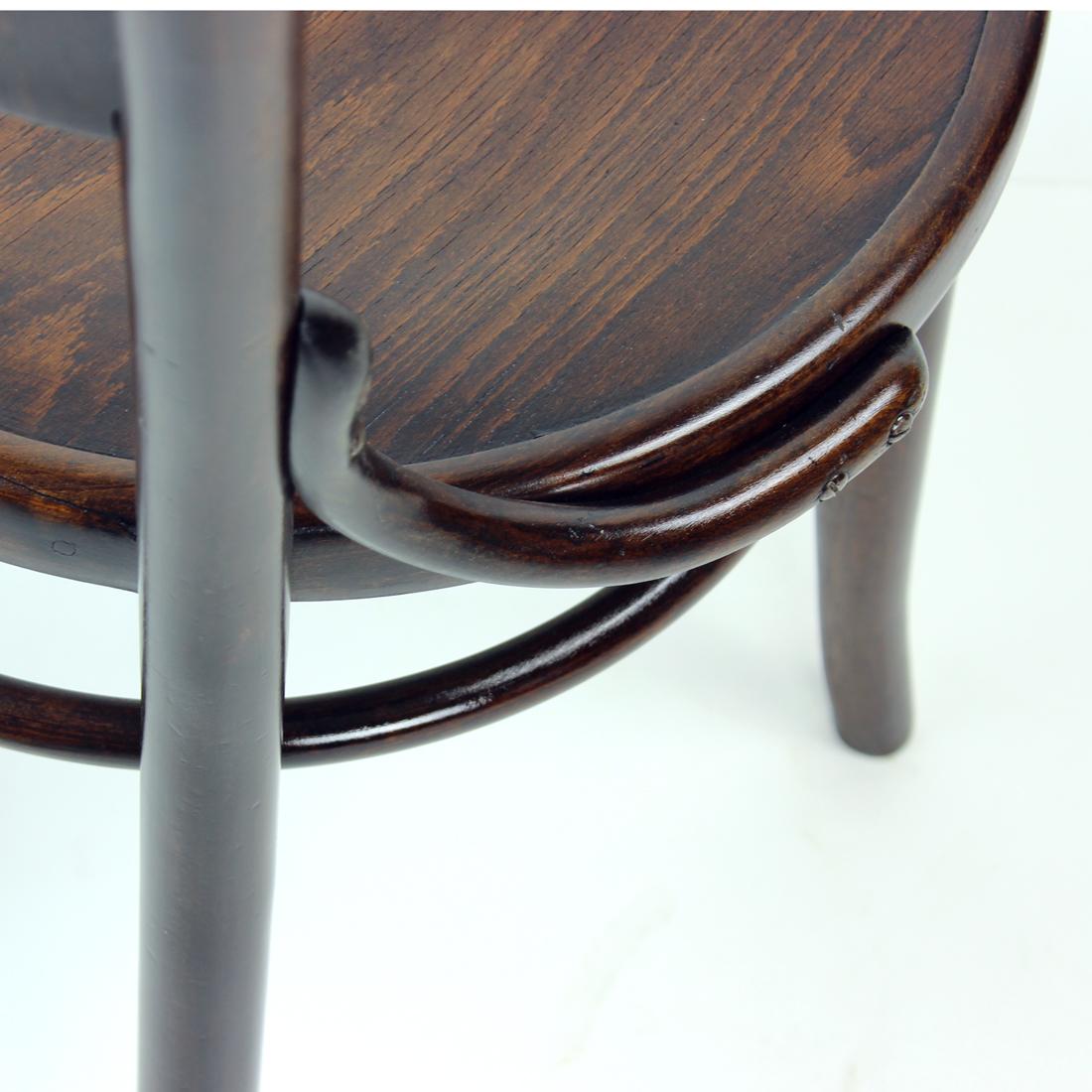 Vitange Thonet Bentwood Design Chair By Tatra, Czechoslovakia 1950s 3