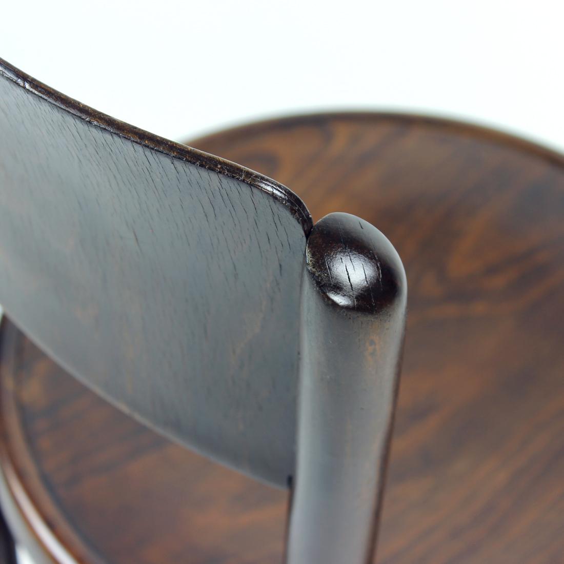 Vitange Thonet Bentwood Design Chair By Tatra, Czechoslovakia 1950s 4