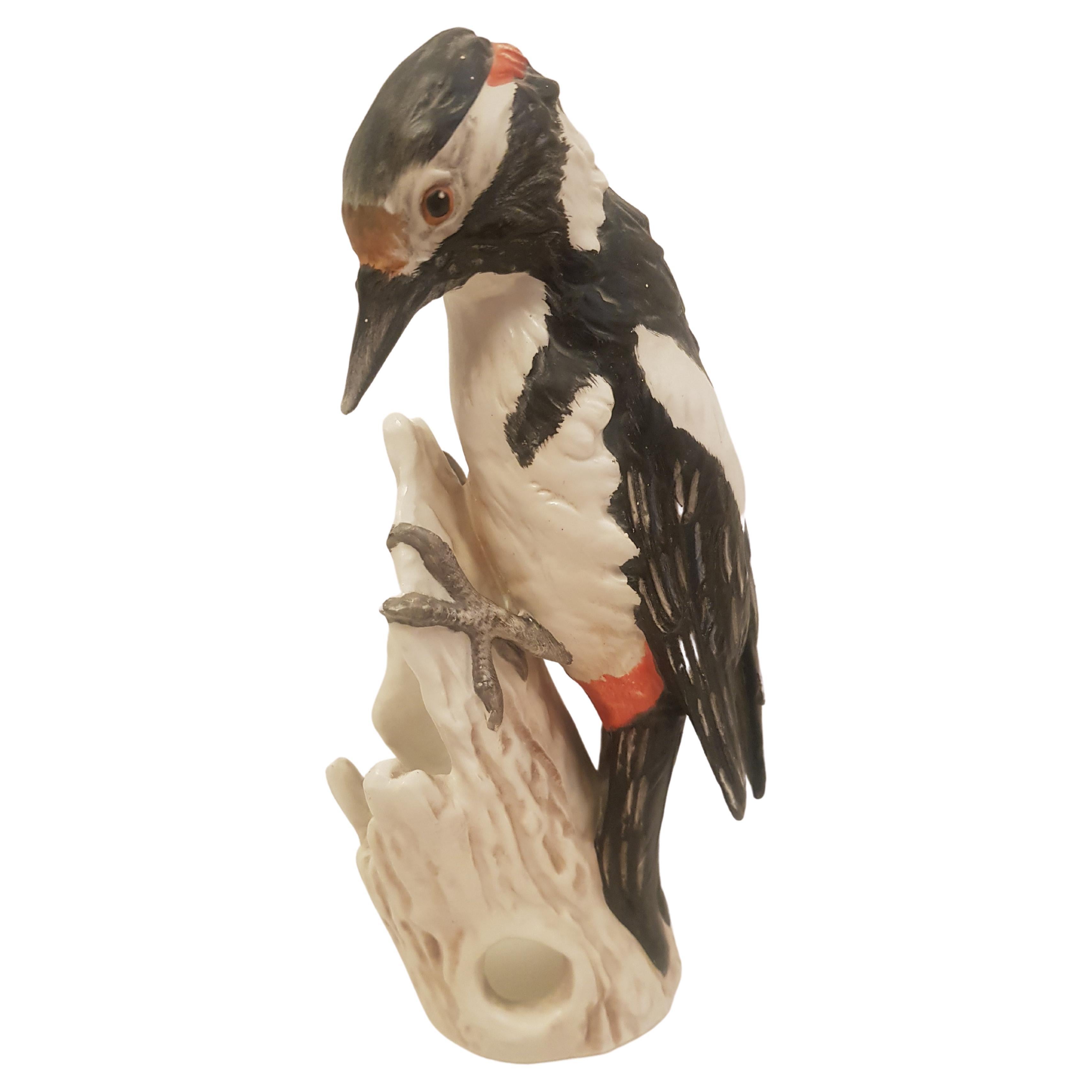 Vitange W. Germany Ceramic Woodpecker For Sale