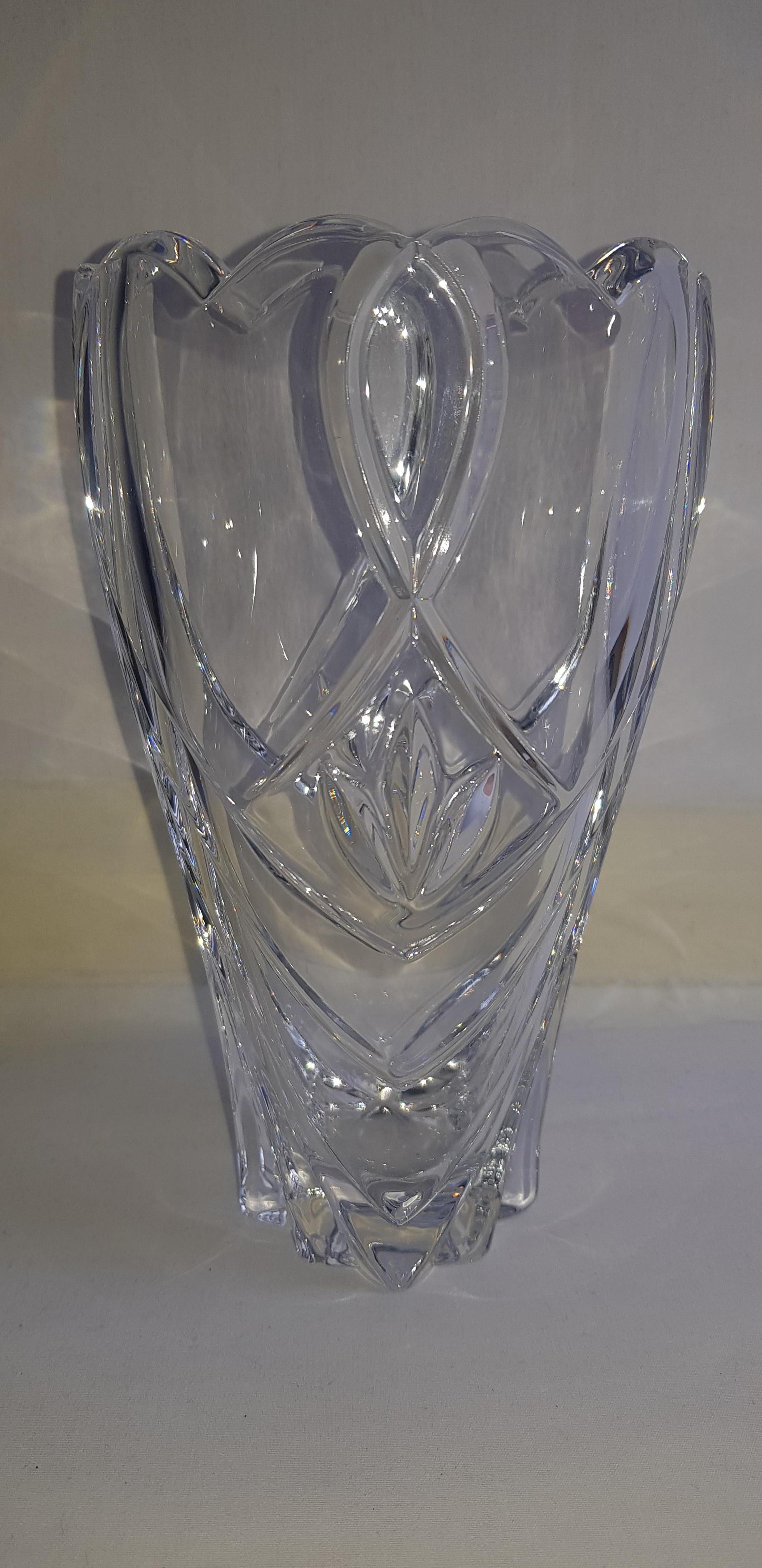 Beautiful vitange Waterford Marquis crystal vase brilliant condition.