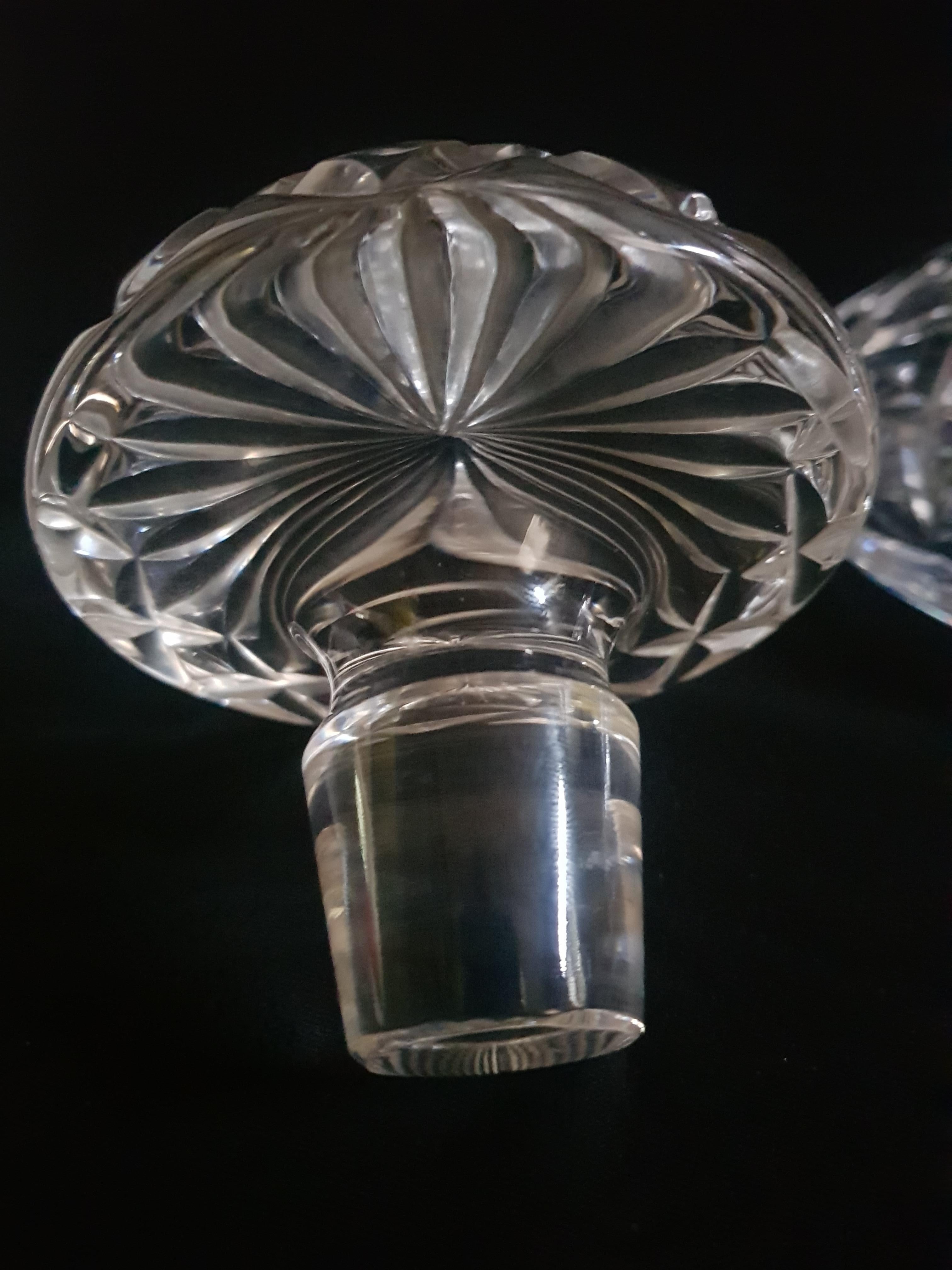 Mid-20th Century Vitange Webb Hand Cut Crystal Drinking Set For Sale