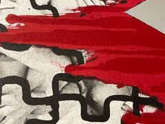 Vito Acconci - Non commettere adulterio Il settimo comandamento Collage firmato