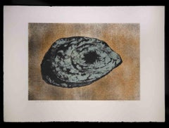 Asteroid - Original Lithograph by Vito Apuleo - 1970s