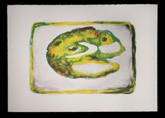 Cellula II - Lithographie de Vito Apuleo - 1970