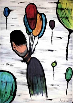 Balloons - Acrylic by Vito Difilippo - 2016