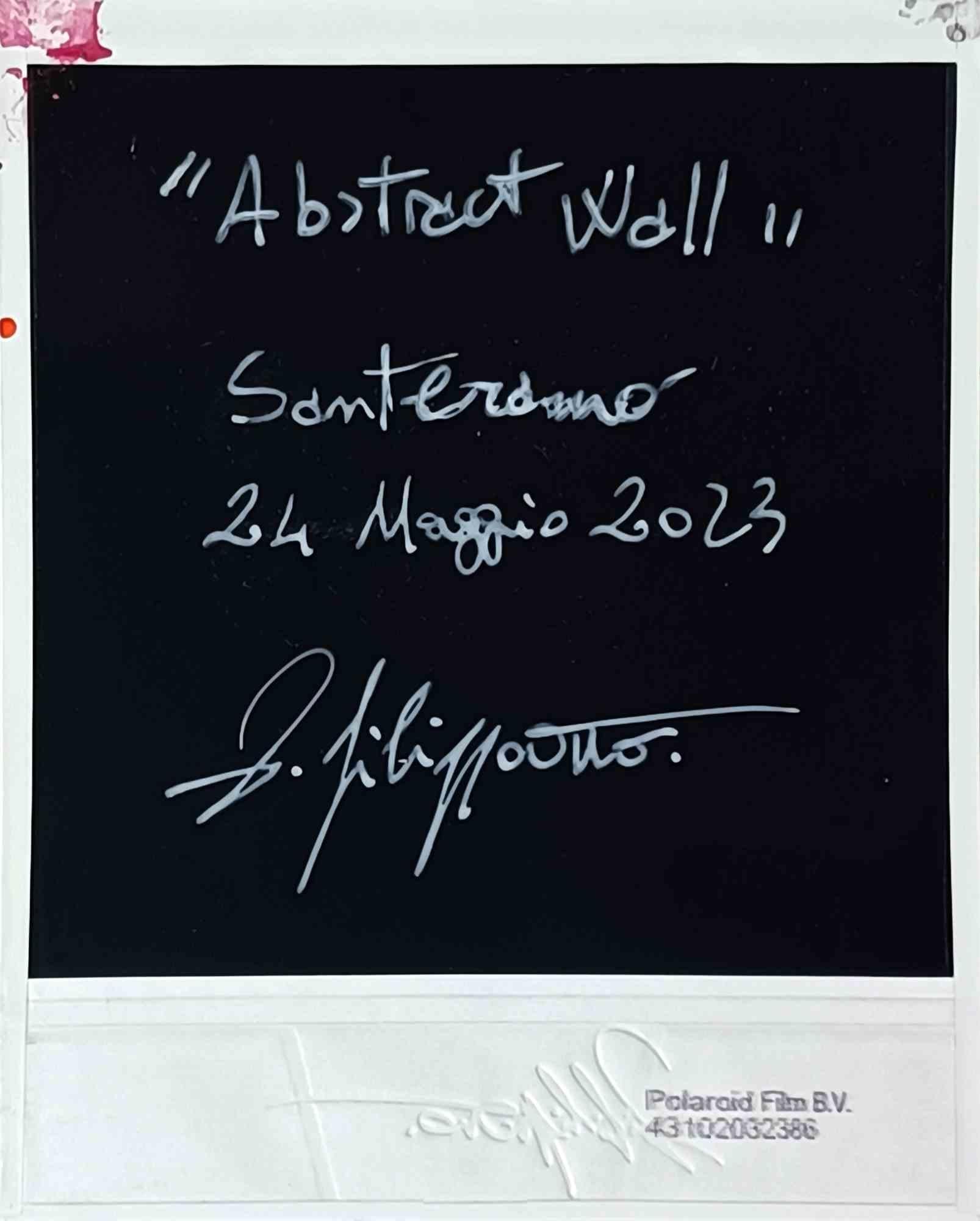 Abstrakte Wandwand – Fotografie von Vito Difilippo – 2023 – Photograph von VITO DIFILIPPO