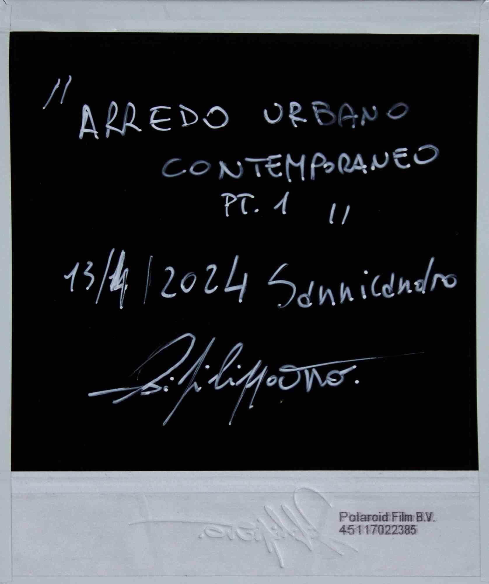 Arredo Urbano Contemporaneo Pt.1 - Photograph by Vito Difilippo - 2024 - Gray Color Photograph by VITO DIFILIPPO