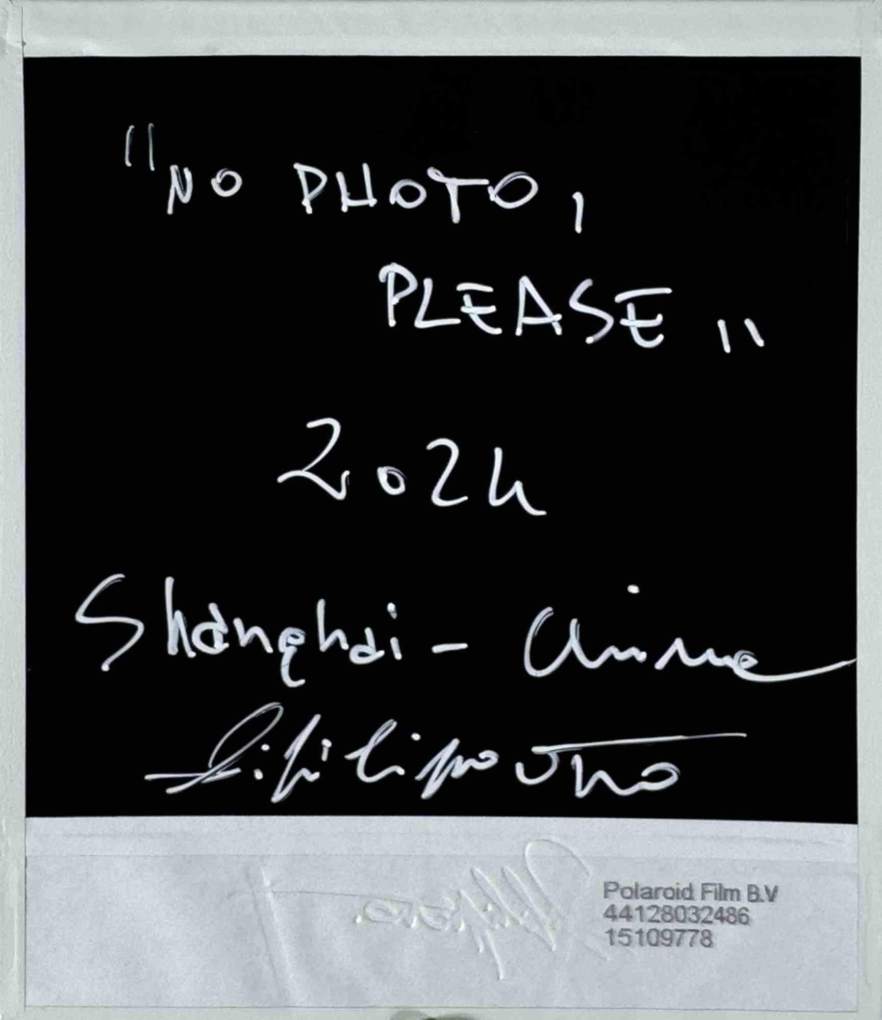 No Photo Please - Photograph by Vito Difilippo - 2024 - Black Color Photograph by VITO DIFILIPPO