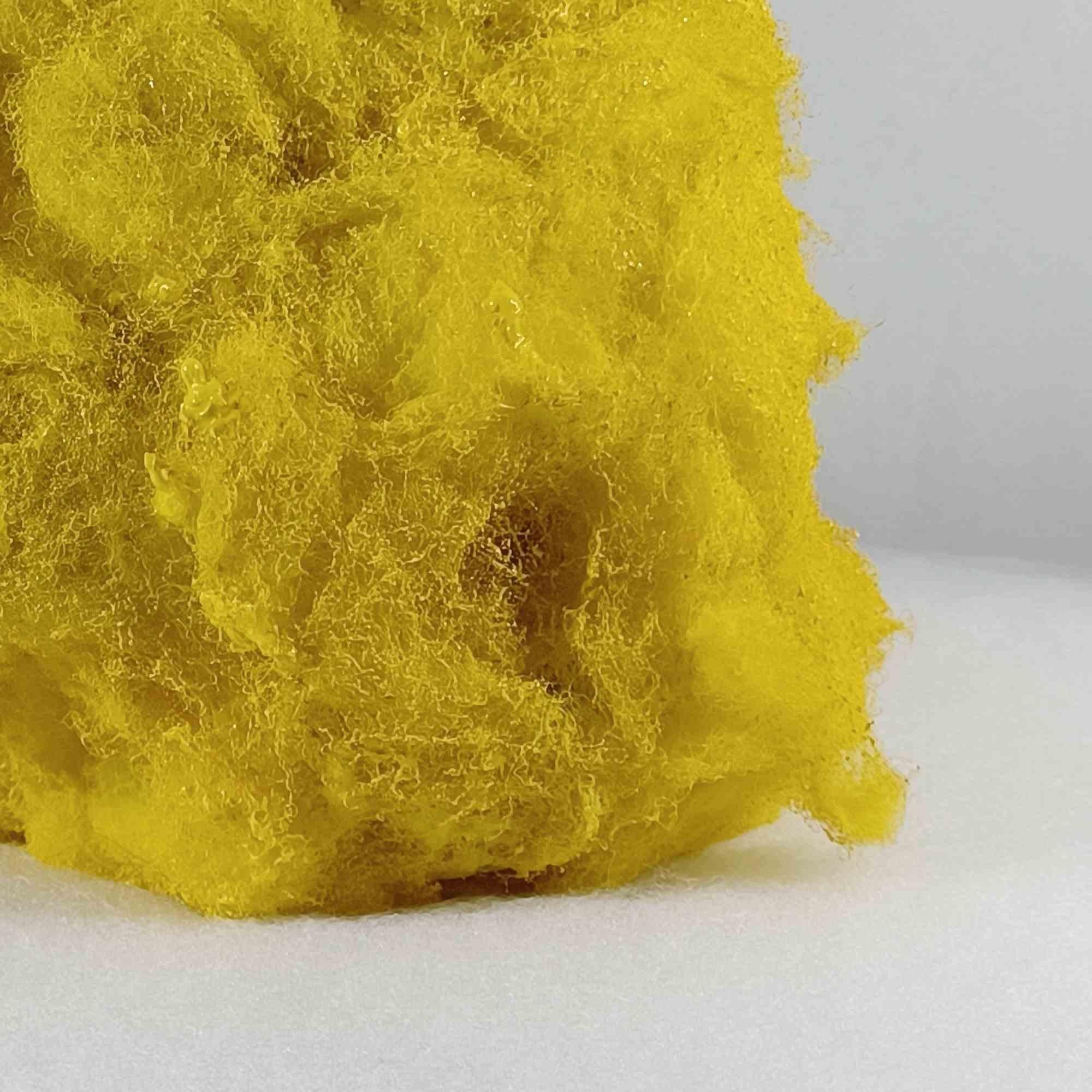 Sasso Nuvola Giallo - Mixed Media by Vito Difilippo - 2023 - Gray Abstract Sculpture by VITO DIFILIPPO