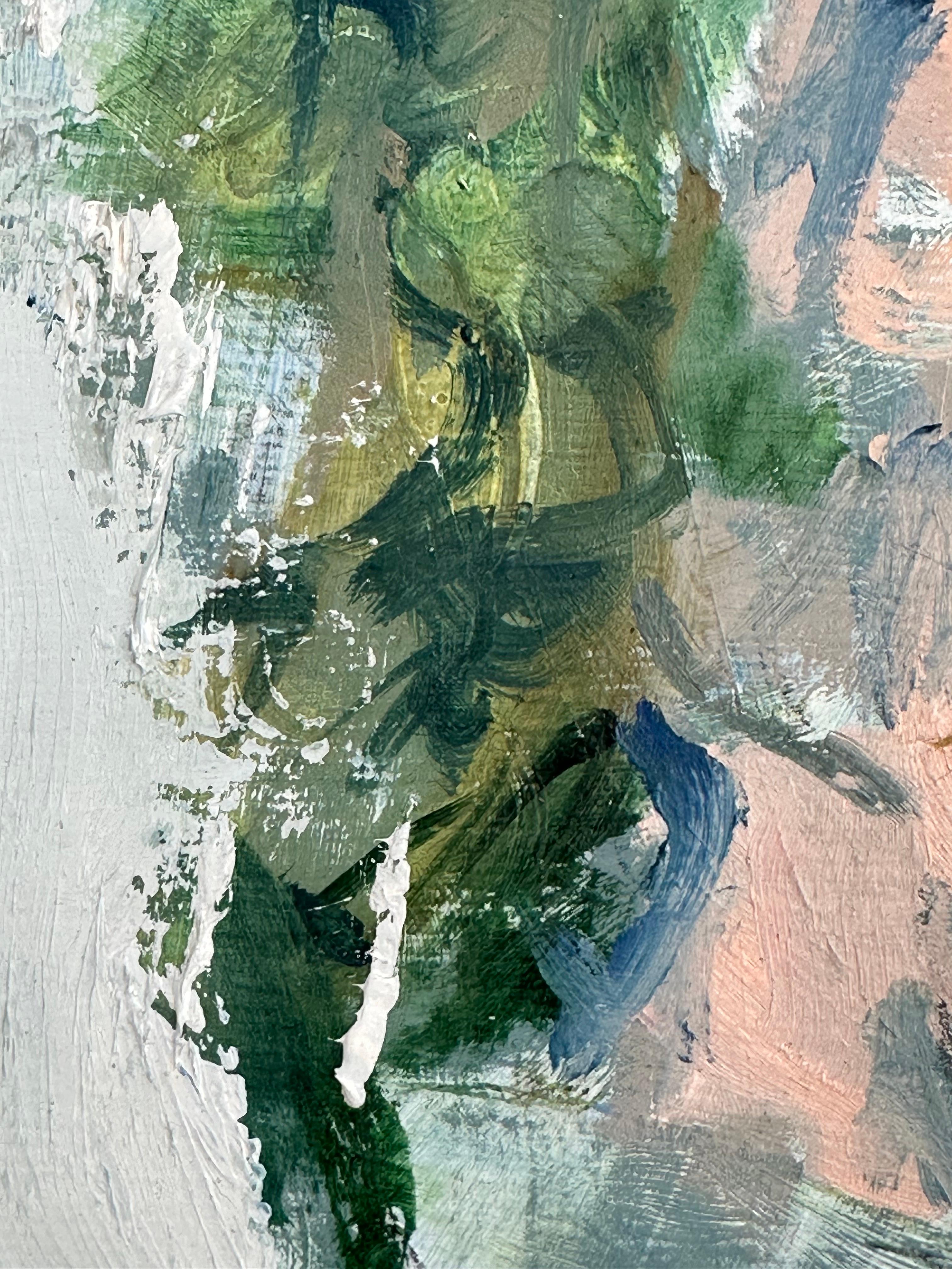 Retrato Masculino - Figurative Painting Gris de Vito Tomasello