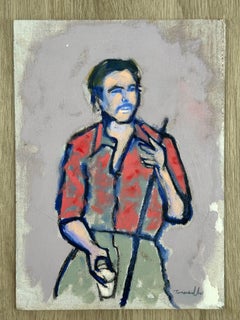 Giocatore di biliardo (ritratto maschile)