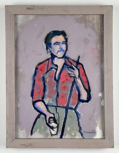 Jugador de billar (retrato masculino)