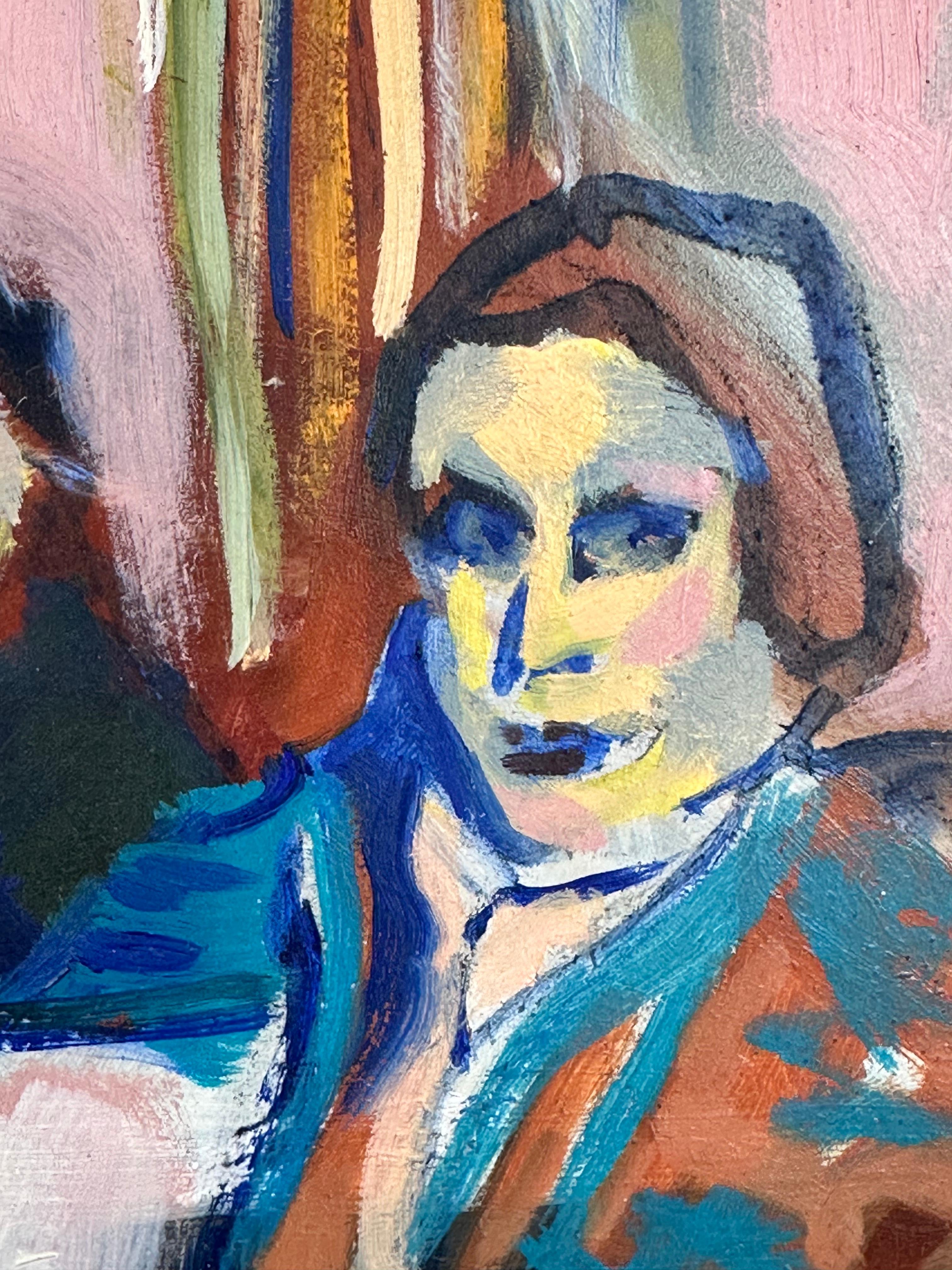 Retrato de pareja elegante - Painting de Vito Tomasello