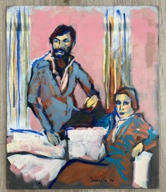 Retrato de pareja elegante