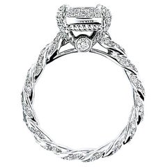 Vitolo 18 Karat Gold Diamond Engagement Ring